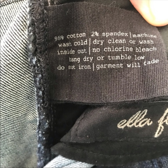 Club Monaco Dark Wash Ella Flare Jeans - Picture 10 of 13